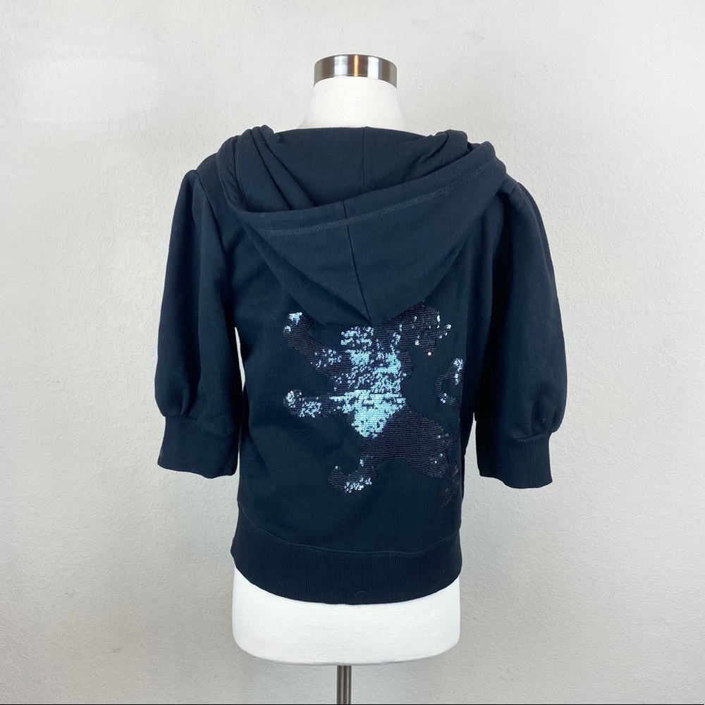 Express Jacket NWT Sequin Zip - Picture 8 of 16
